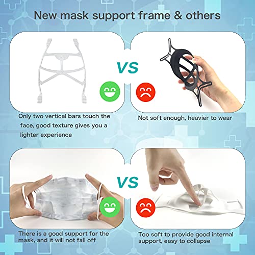 Awolf 5 Piece Face Mask Support Frame Protection Stand Mask to Protect the Li...