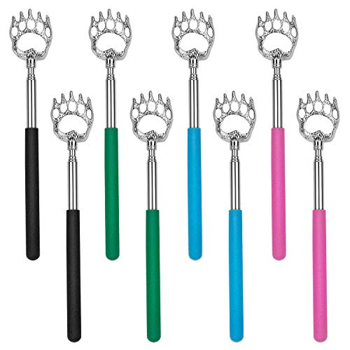 Bear Claw Back Scratcher Extendable, Metal Portable Telescopic Backscratchers...