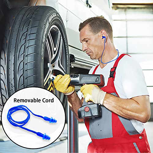 Ear Plugs for Sleeping Noise Canceling, 16 Pairs Reusable Ear Plugs Soft Sili...