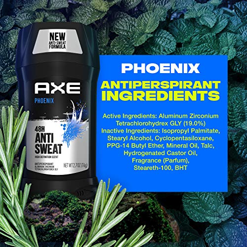 AXE Antiperspirant Deodorant 48 Hour Sweat and Odor Protection Phoenix Deodor...