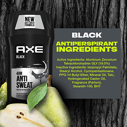 AXE Dual Action Antiperspirant Stick for Long Lasting Freshness Black Frozen ...