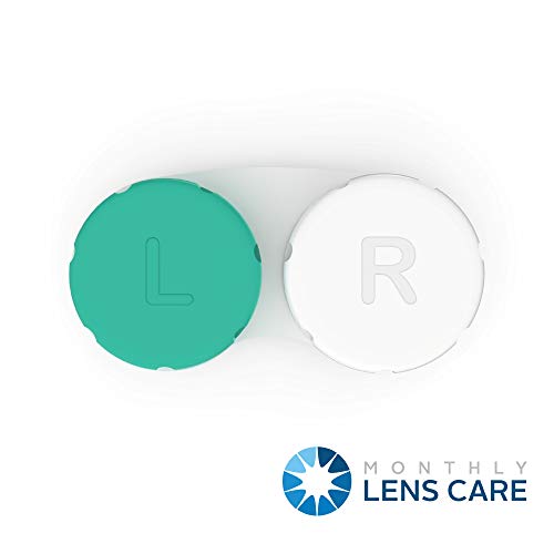 Contact Lens Cases 12 Pack. One Year Bulk Supply. Protect Your Eyes by Changi...