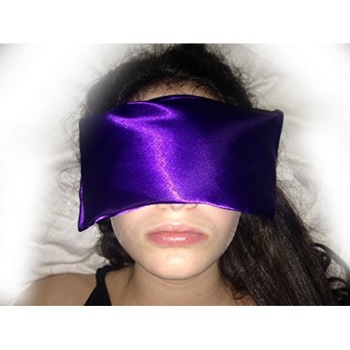 AyaZen Lavender Eye Pillow- Silky Eye Pillow for Yoga, Meditation Relaxation....