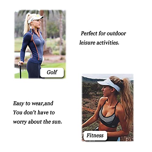 AynnQueen Ponytail Extension with Hat Curly Wavy Ponytail Wig with Visor Cap ...