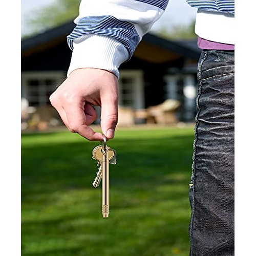 5 Pack Ear Wax Removal Spoon Tool and Portable Titanium Toothpicks Keychain B...