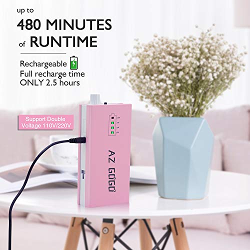 AZ GOGO Rechargeable Nail Drill Machine for Acrylic Nails, 30000RPM Professio...