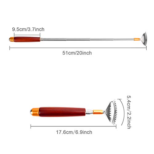 Back Scratcher, Best Back Scratcher for Women Men Adults Extendable with Mass...
