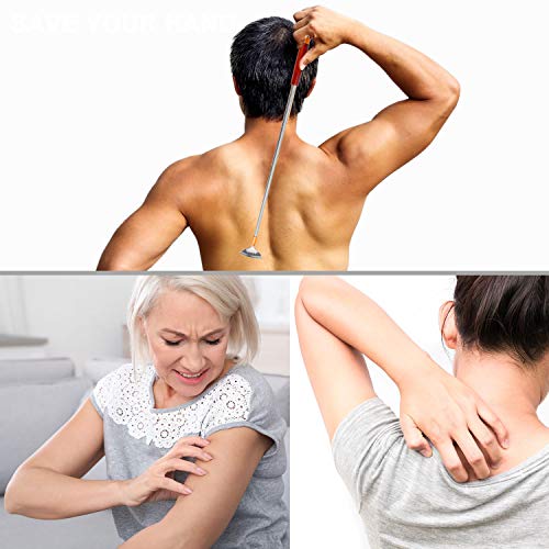 Back Scratcher, Best Back Scratcher for Women Men Adults Extendable with Mass...