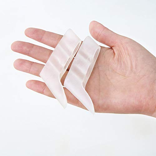 Toe Spacers, Pinkie Toe Separators Straightener with 3 Loops for Curled Toes ...