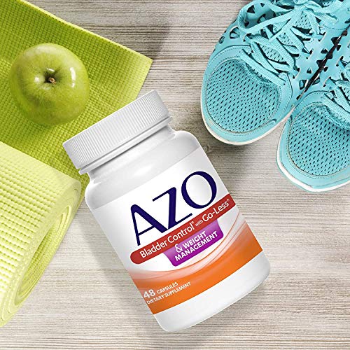AZO Bladder Control with Go-Less® & Weight Management Dietary Supplement | He...