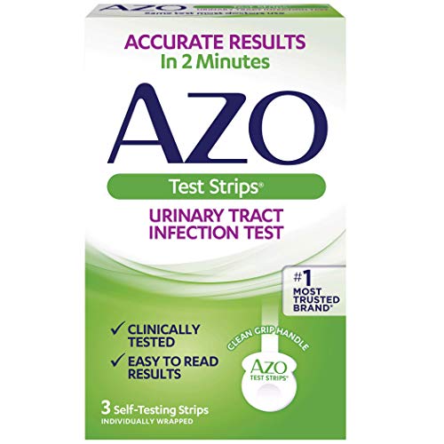 AZO Urinary Tract Infection (UTI) Test Strips, Accurate Results in 2 Minutes,...