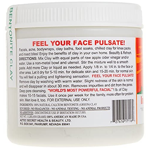 Indian Healing Clay Aztec Secret 1 lbs Clay