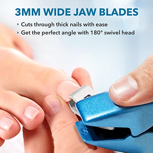 Clipperpro 2.0 Toenail Clipper - Heavy-Duty Thick Toenail Clippers | Ergonomi...
