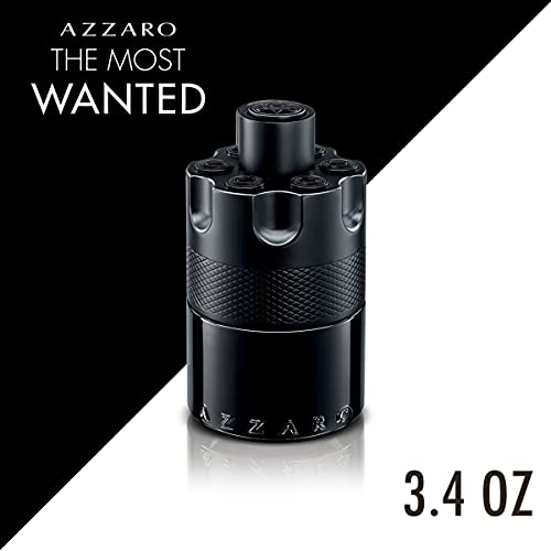 Azzaro The Most Wanted Eau de Parfum Intense Mens Cologne, 3.4 Fl Oz