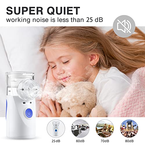 Nebulizer Machine for Adults and Kids, Portable Nebulizer of Cool Mist, Handh...