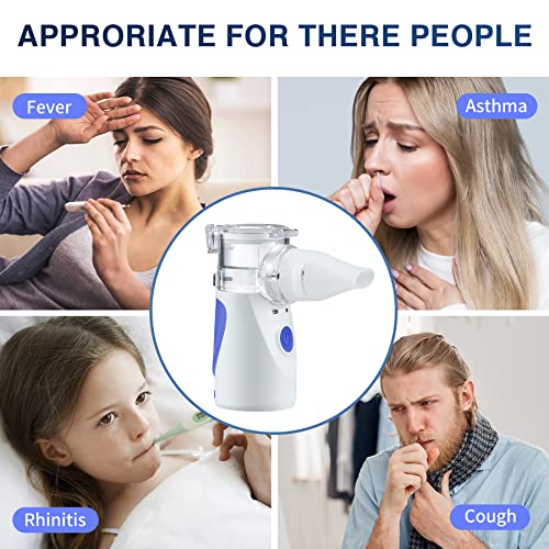 Nebulizer Machine for Adults and Kids, Portable Nebulizer of Cool Mist, Handh...