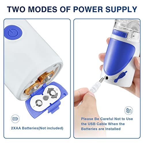 Nebulizer Machine for Adults and Kids, Portable Nebulizer of Cool Mist, Handh...