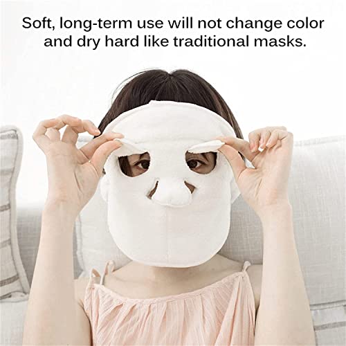 Towel Mask - Reusable Face Towel Mask Towel Moisturizing Rejuvenation Beauty ...