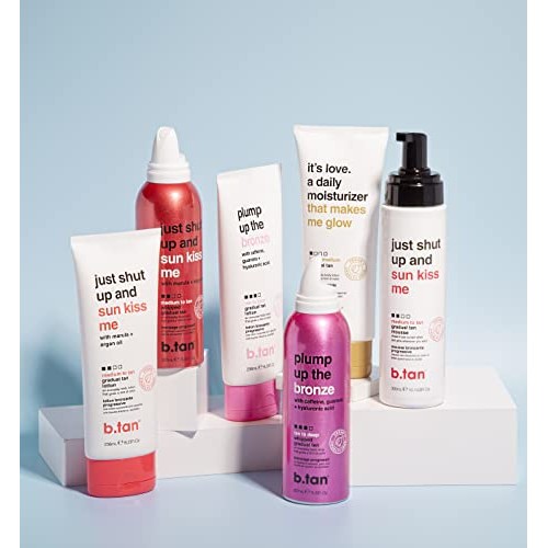 b.tan Gradual Self Tanner Lotion - Just Shut Up and Sun Kiss Me, Self Tanning...