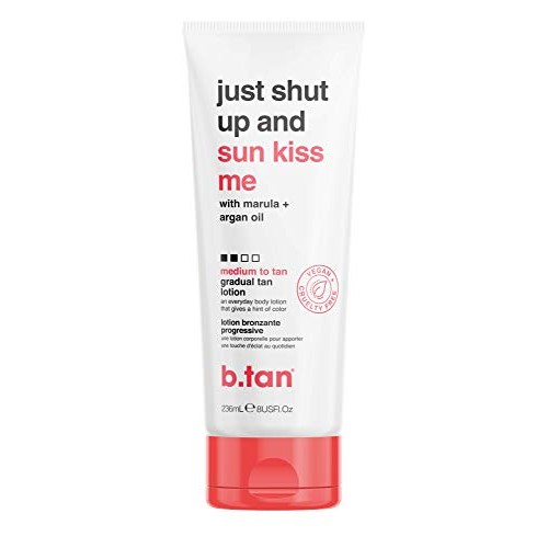 b.tan Gradual Self Tanner Lotion - Just Shut Up and Sun Kiss Me, Self Tanning...