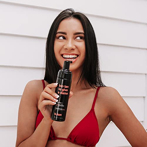 b.tan Insanely Dark Self Tanner | Too Tan To Give A Dam - 100% Natural, Fast,...