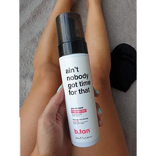 b.tan Self Tanner | Ain't Nobody Got Time For That Pre-Shower Tanning Mousse ...