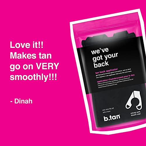 b.tan self tanner mitt back - we've got your back - - a back self tanner mitt...