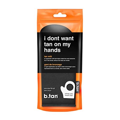 b.tan Self Tanner Mitt | I Don't Want Tan On My Hands Thumb Mitt | Create the...