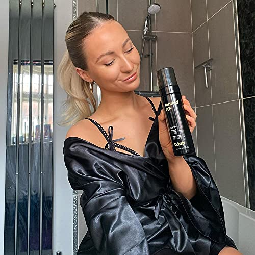 b.tan Self Tanner Mousse - tanned AF - Darkest Sunless Tanner for a 100% Natu...