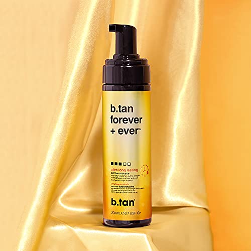 b.tan Ultra Long Lasting Self Tanner | b.tan Forever + Ever - Lasts Up to 11 ...