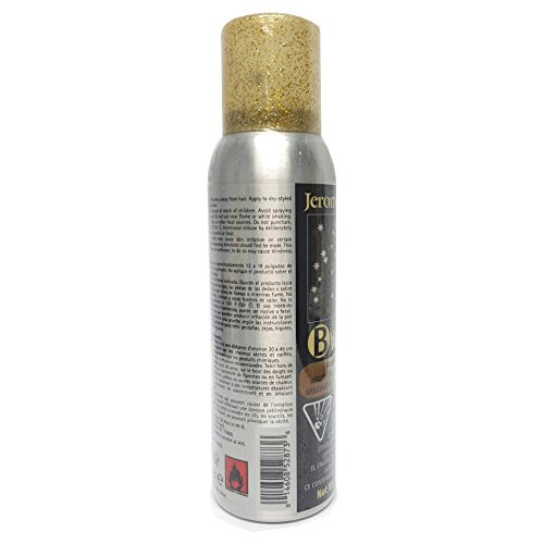 B-wild Hair and Body Glitter Spray Gold+silver 3.5 Oz1 Can