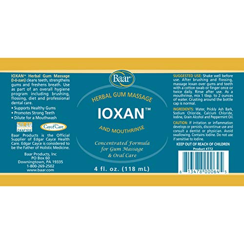 Ioxan Herbal Gum Massage, 4 oz.