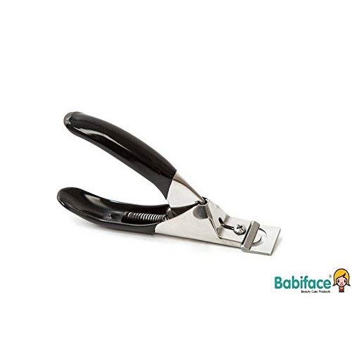 Babiface Artifical Nail Slicers False Tip Cutter New Easy Grip Plastic Handle...