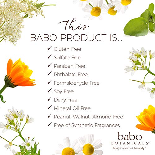 Babo Botanicals Smoothing Conditioner with Natural Berry and Evening Primrose...