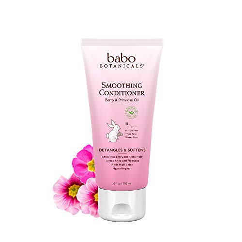 Babo Botanicals Smoothing Conditioner with Natural Berry and Evening Primrose...