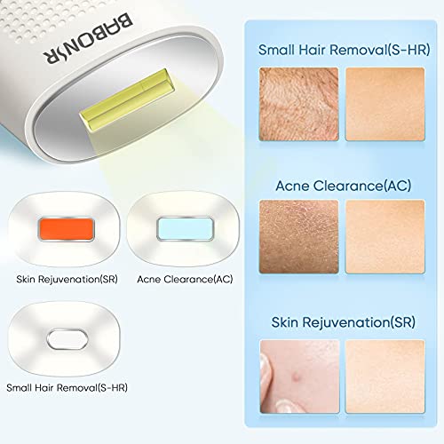 Hair Removal Device for Woman Babonir at-Home Permanent Hair Remover with 3 D...
