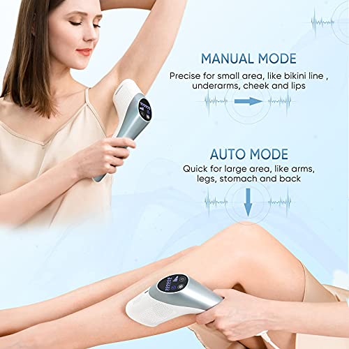 Hair Removal Device for Woman Babonir at-Home Permanent Hair Remover with 3 D...