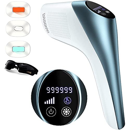 Hair Removal Device for Woman Babonir at-Home Permanent Hair Remover with 3 D...