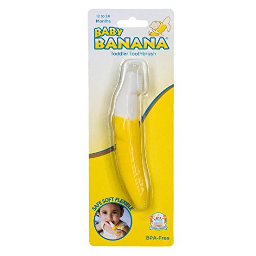 Baby Banana Bendable Training Toothbrush, Toddler