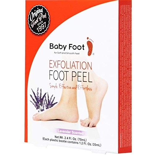 Baby Foot - Original Exfoliant Foot Peel - Repair Rough Dry Cracked Feet and ...