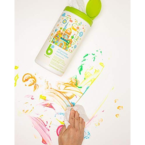 Babyganics Cleaning Set - Hand Sanitizer, All Purpose Surface Wipes, 2 Items