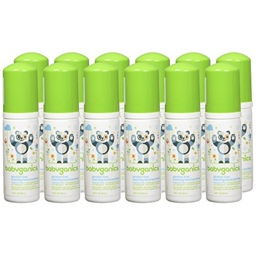 Babyganics Foaming Pump Hand Sanitizer, Alcohol Free, Travel Size, Fragrance ...