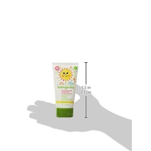 Babyganics SPF 50 Travel Size Baby Sunscreen Lotion | UVA UVB Protection | Oc...