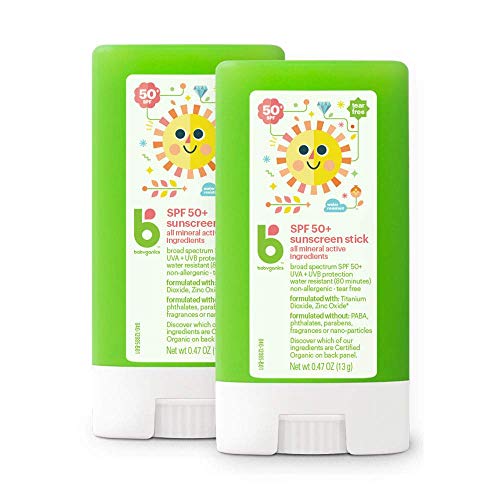Babyganics SPF 50 Travel Size Baby Sunscreen Stick UVA UVB Protection | Water...