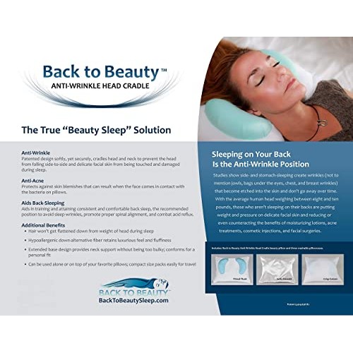 Back to Beauty Anti-Wrinkle Head Cradle (Beauty Pillow)