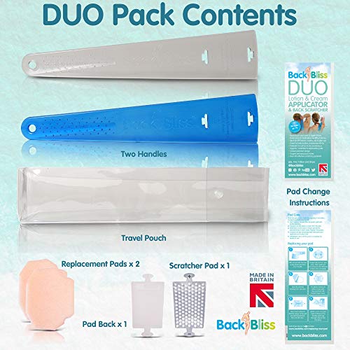 BackBliss Lotion Applicator for Your Back & Backscratcher for Men and Women. ...