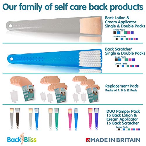 BackBliss Lotion Applicator for Your Back & Backscratcher for Men and Women. ...