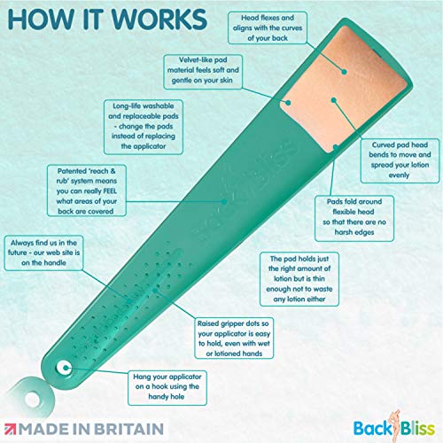 Body Lotion Applicator for the Back, Lotion Applicators for your Back - Women...