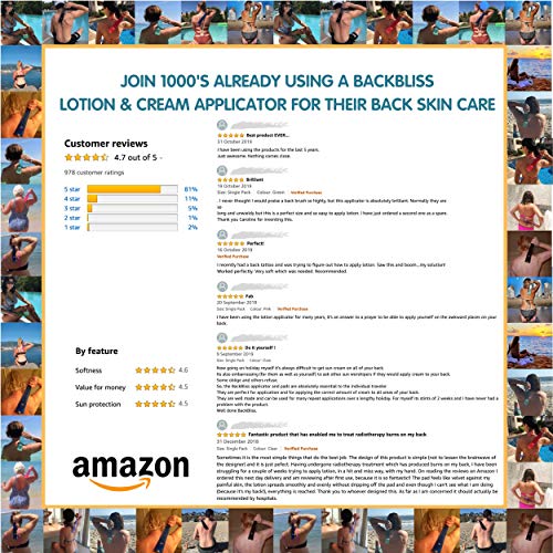 Body Lotion Applicator for the Back, Lotion Applicators for your Back - Women...