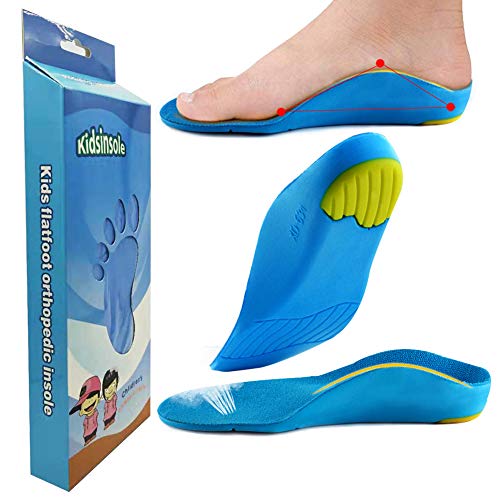 Bacophy Kids Orthotic Arch Support Shoe Insoles, Children Pu Cushioning Inser...